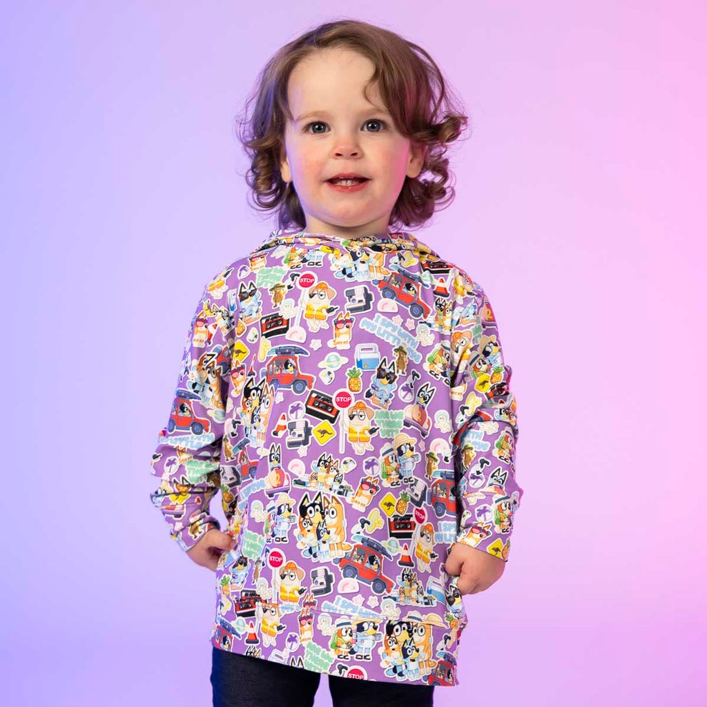 RSVLTS Let's Motor Preschool Performance Hoodie — front view