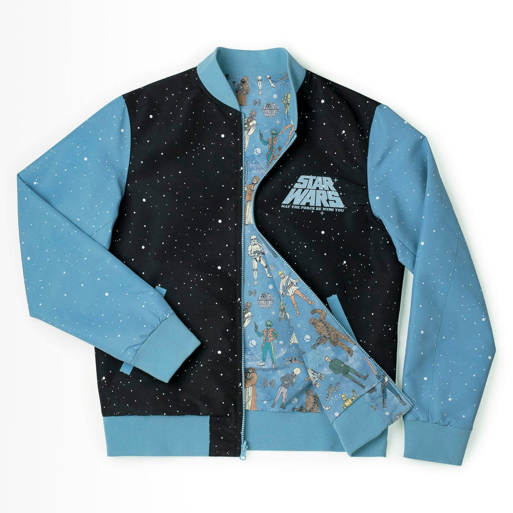 RSVLTS Retro ‘77 Reversible Bomber Jacket — front view