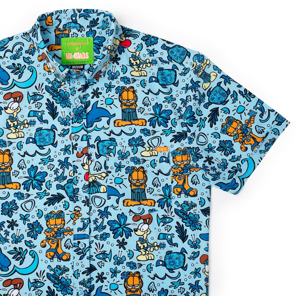 RSVLTS Island Wilin KUNUFLEX Short Sleeve Shirt — front view