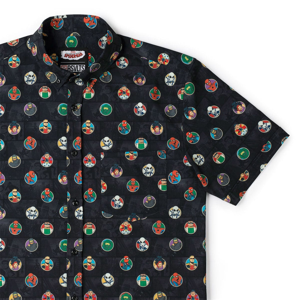 RSVLTS Allies and Archenemies KUNUFLEX Short Sleeve Shirt — front view