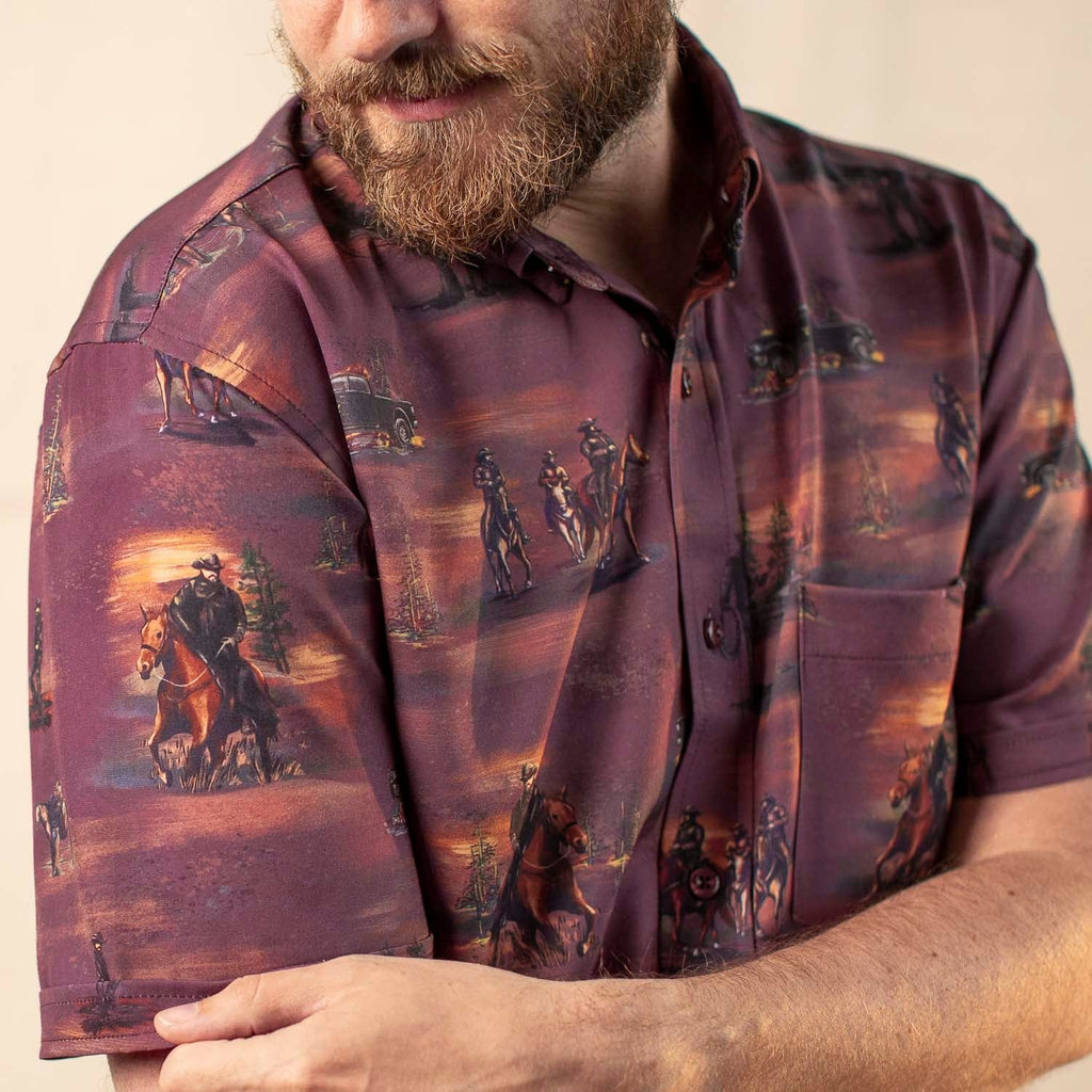 RSVLTS Tough & Merciless KUNUFLEX Short Sleeve Shirt — front view