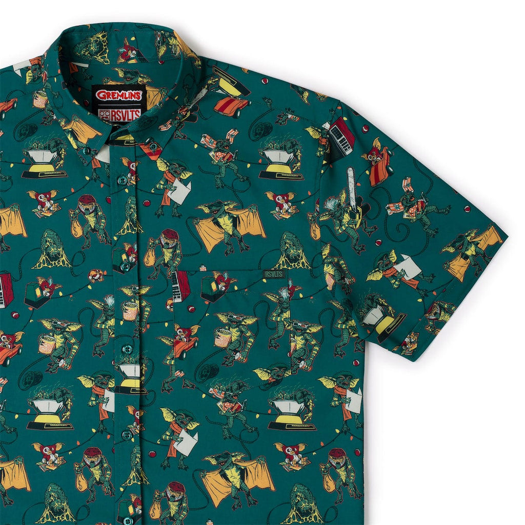 RSVLTS Midnight Mayhem KUNUFLEX Short Sleeve Shirt — front view
