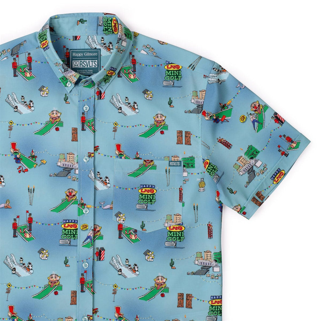 RSVLTS You're Gonna Die, Clown! KUNUFLEX Short Sleeve Shirt — front view
