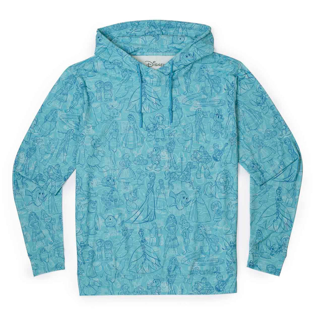 RSVLTS Sketches to Screen Performance Hoodie — front view