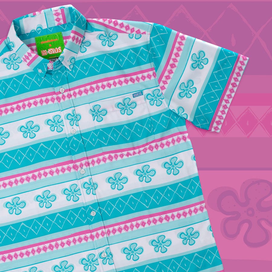 RSVLTS Bikini Bottom’s Best KUNUFLEX Short Sleeve Shirt — front view