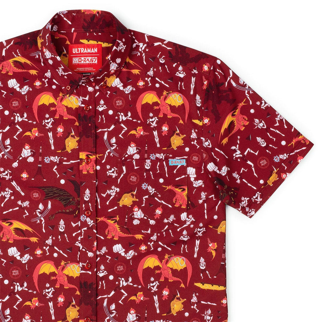 RSVLTS Red Rising KUNUFLEX Short Sleeve Shirt — front view