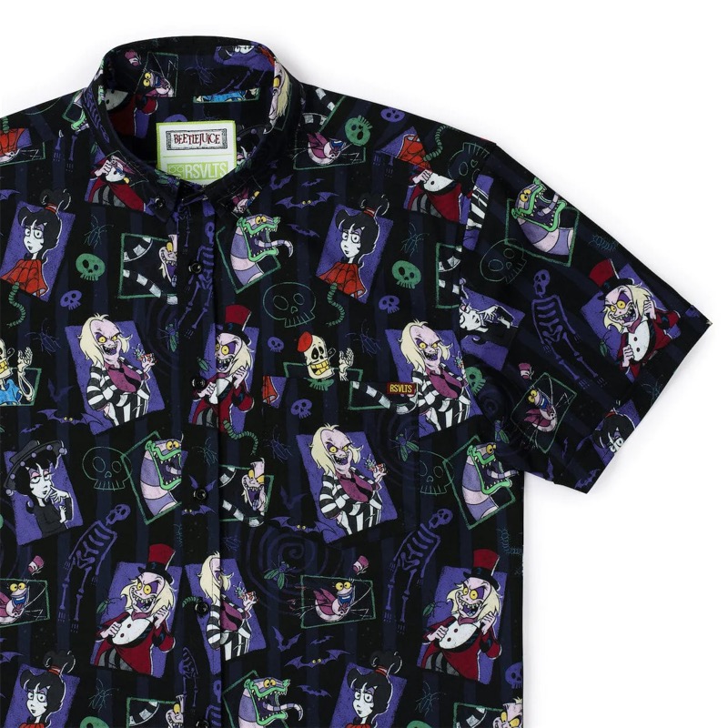 RSVLTS It’s Showtime! KUNUFLEX Short Sleeve Shirt — front view