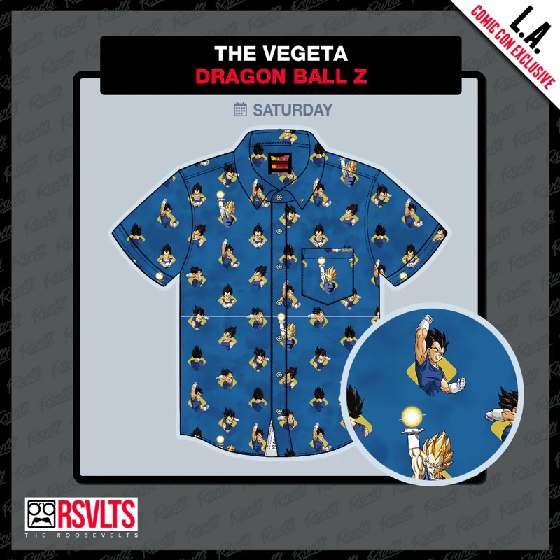 RSVLTS The Vegeta KUNUFLEX Short Sleeve Shirt — front view