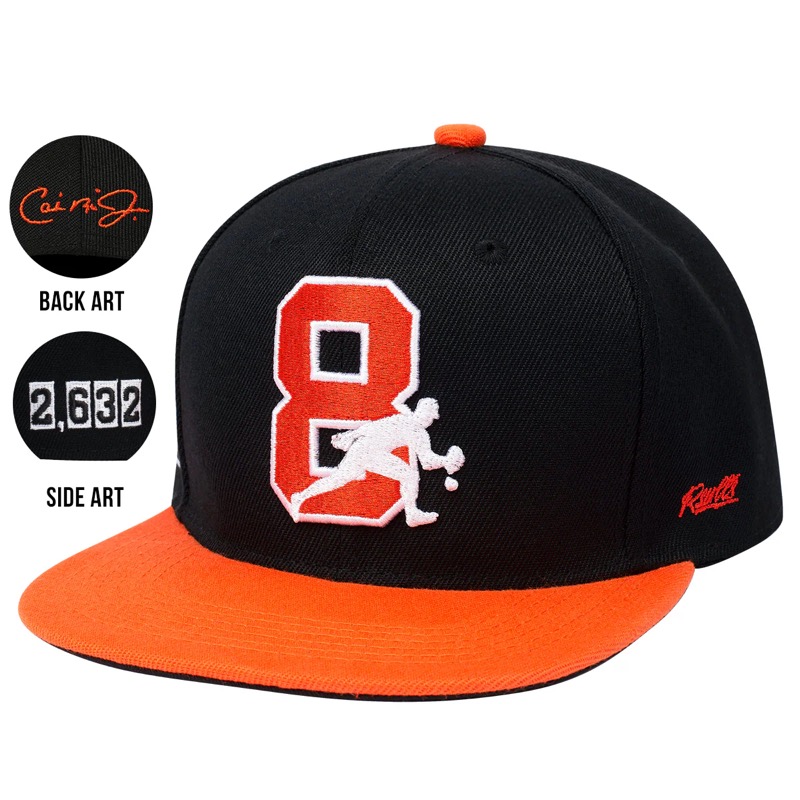 RSVLTS The Iron Man Snapback Hat — front view