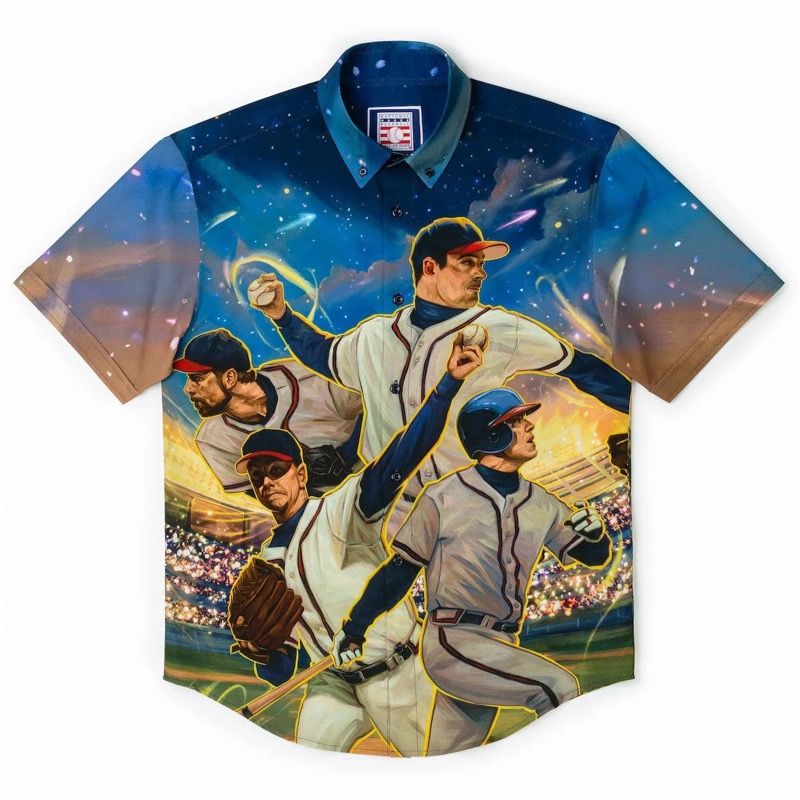 RSVLTS Atlanta ’95 KUNUFLEX Short Sleeve Shirt — front view