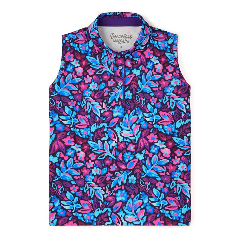 RSVLTS Tropiglow All-Day Polo — front view