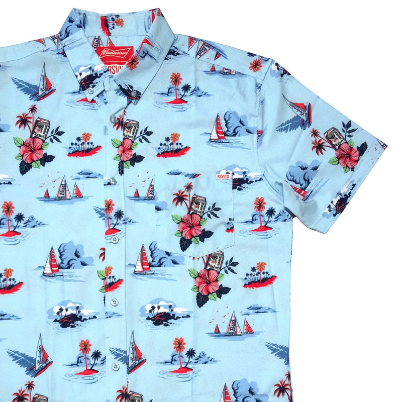 RSVLTS Regatta Have a Bud KUNUFLEX Short Sleeve Shirt — front view