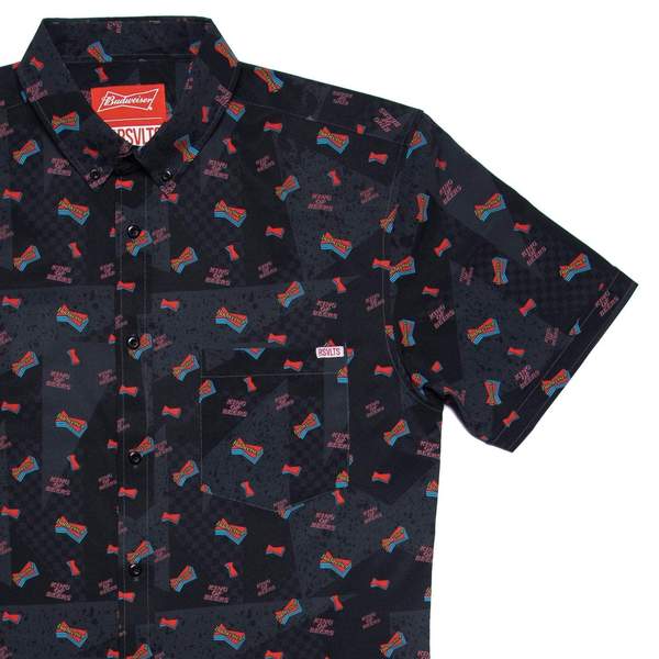 RSVLTS The Spectator Shirt KUNUFLEX Short Sleeve Shirt — front view