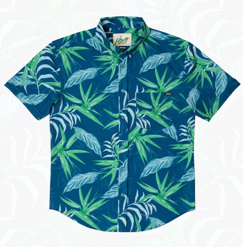 RSVLTS Floral City – Seattle 2023 KUNUFLEX Short Sleeve Shirt — front view