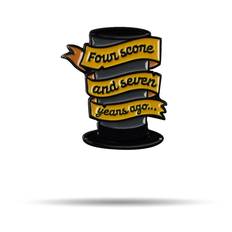RSVLTS Four Score Golf Ball Marker — front view