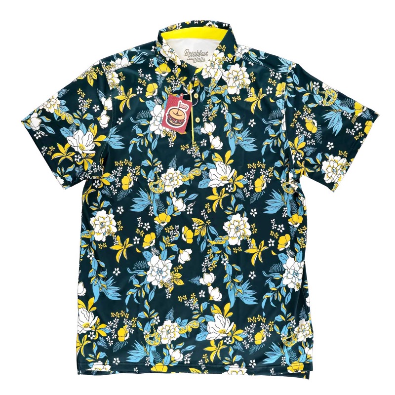 RSVLTS Arizona Open Meetup 2025 Exclusive Polo All-Day Polo in Green — front view