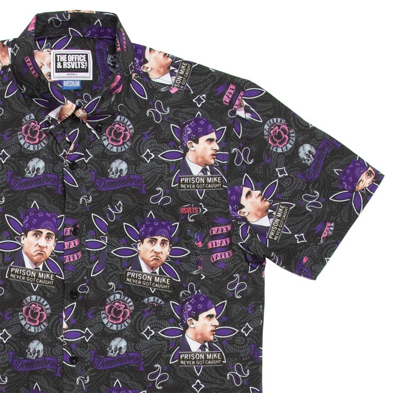 RSVLTS Prison Mike Variant KUNUFLEX Short Sleeve Shirt — front view