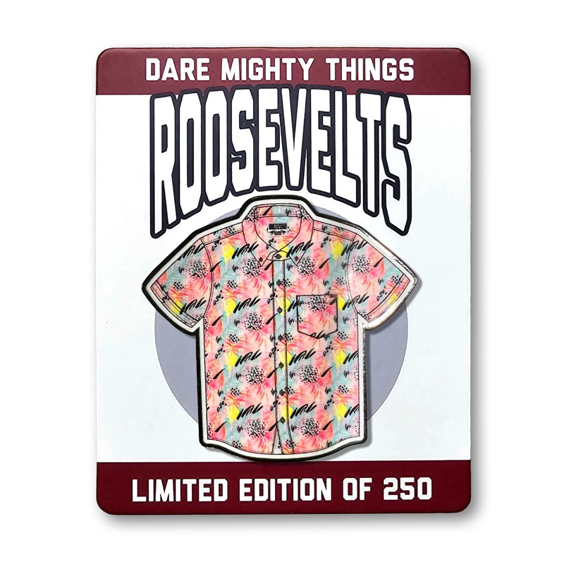 RSVLTS La Croy Og Ramblebousse Enamel Pin — front view