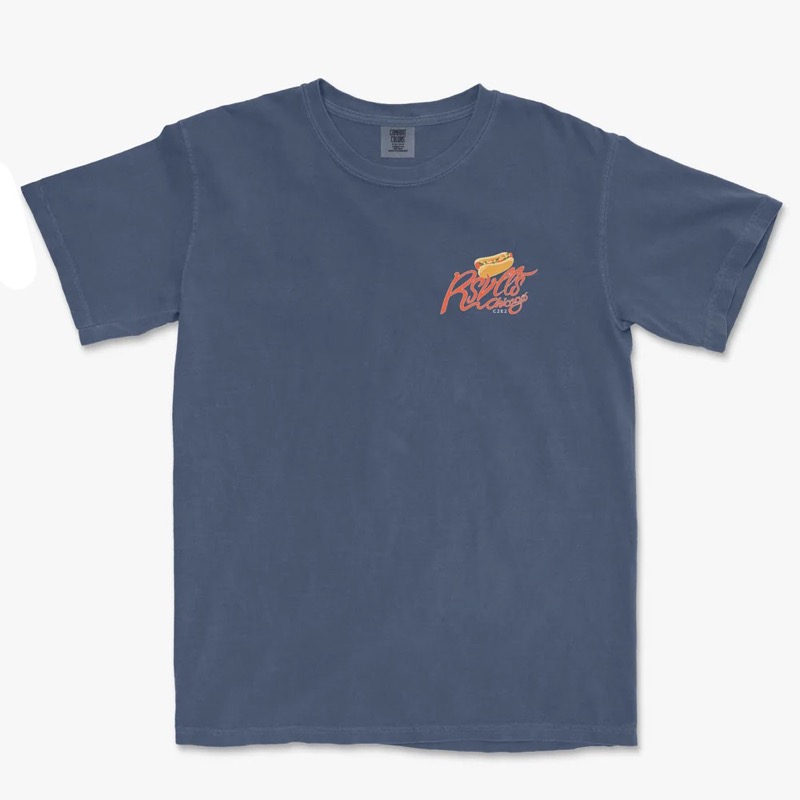 RSVLTS Rsvlts Chicago City Tee Crewneck Tee — front view