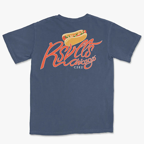 RSVLTS Rsvlts Chicago City Tee Crewneck Tee — detail 2