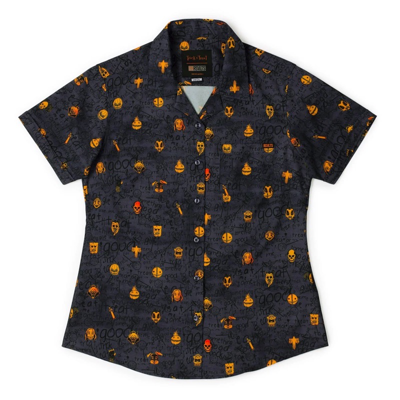 RSVLTS Halloweens Rules KUNUFLEX Short Sleeve Shirt — front view