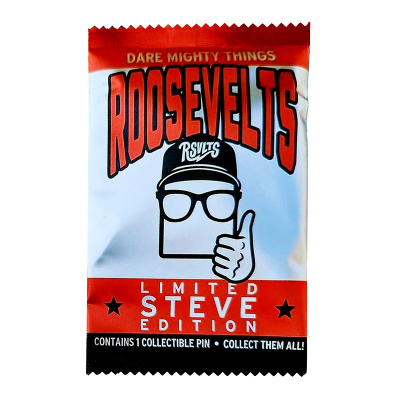 RSVLTS Stephen Gebhardt Thumb Enamel Pin — detail 2