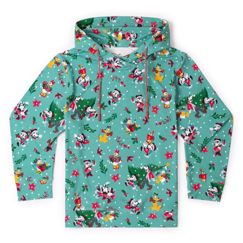 RSVLTS Disney Past & Presents Performance Hoodie in Green — detail 3