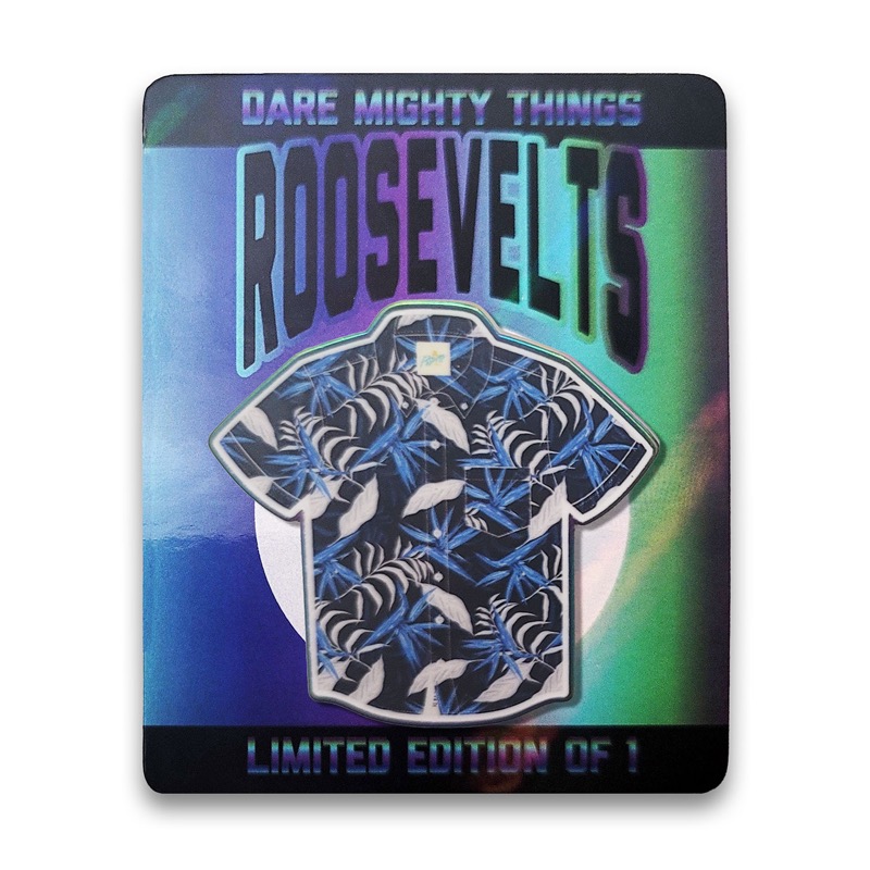 RSVLTS Floral City Orlando 2023 Pearl Enamel Pin — front view