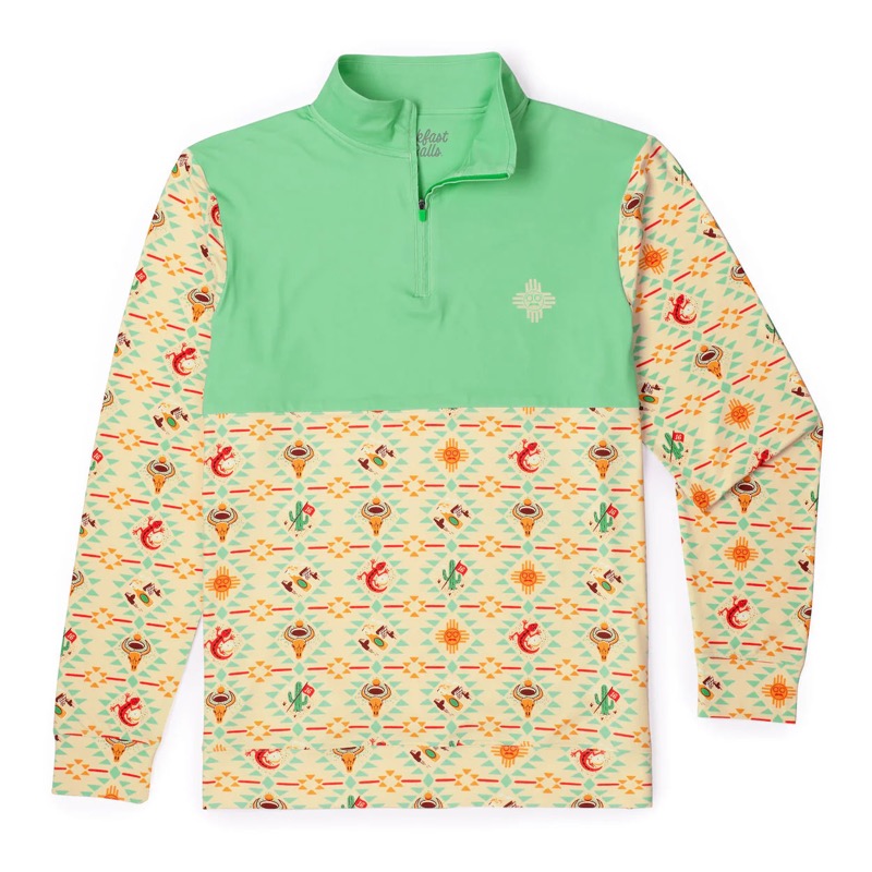 RSVLTS Arizona Open Meetup 2024 Exclusive Quarter Zip Quarter Zip — front view