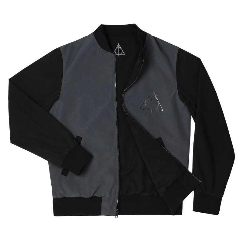 RSVLTS Deathly Hallows Bomber Reversible Bomber Jacket — detail 2