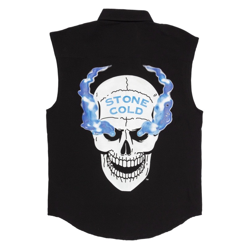 RSVLTS Stone Cold 3:16 Sleeveless KUNUFLEX Short Sleeve Shirt — detail 2
