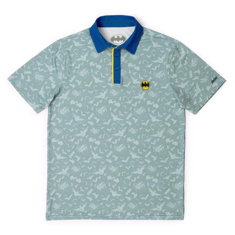 RSVLTS The Caped Crusader KUNUFLEX Short Sleeve Shirt in Black — detail 2
