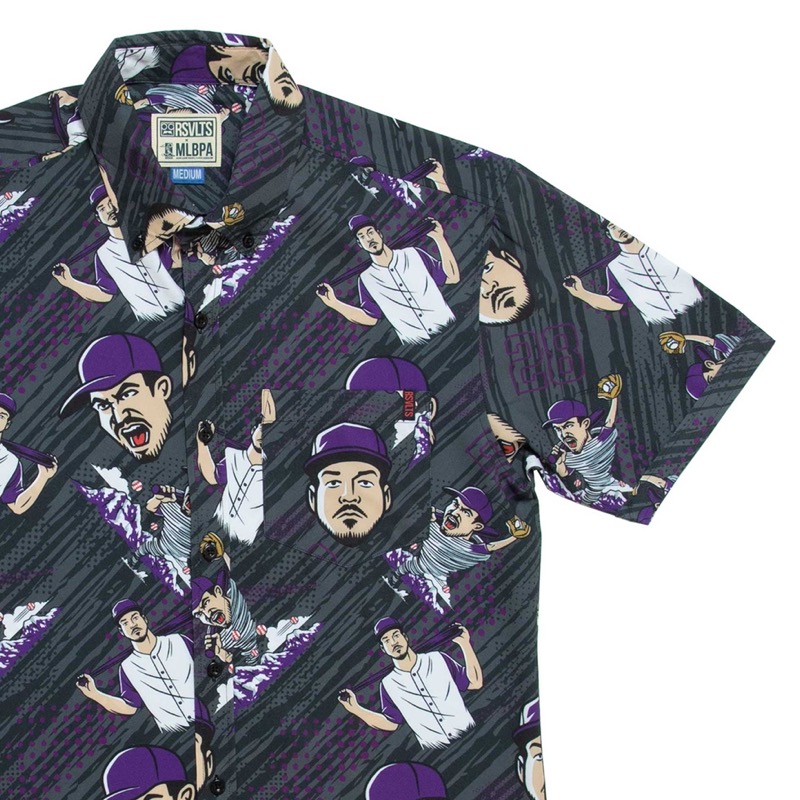 RSVLTS Nolan Arenado Tornado KUNUFLEX Short Sleeve Shirt — front view
