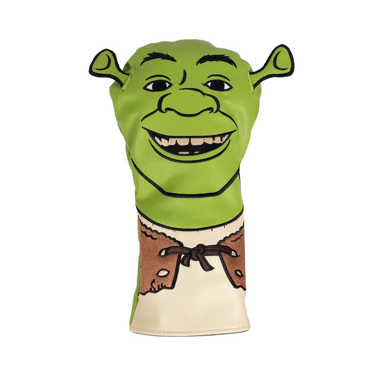 RSVLTS Shrek Golf Club Cover in Green — front view