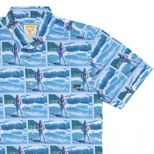 RSVLTS Deep Thoughts Bret Hart KUNUFLEX Short Sleeve Shirt — detail 2