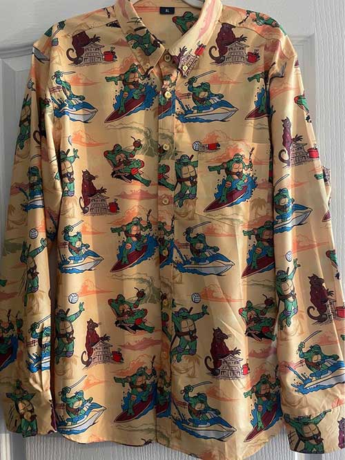 RSVLTS Turtlecation Prototype Long Sleeve Shirt — front view