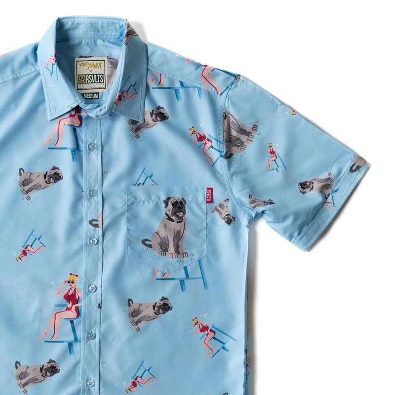 RSVLTS Wendy Peffercorn And The Beast Beauty & The Beast KUNUFLEX Short Sleeve Shirt — front view