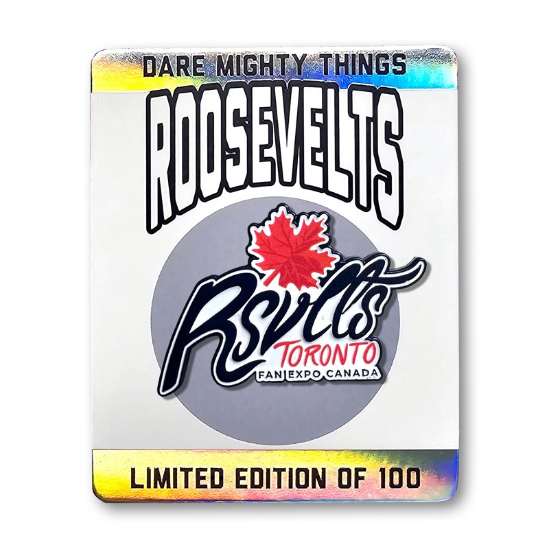 RSVLTS Rsvlts Toronto Fan Expo Enamel Pin — front view