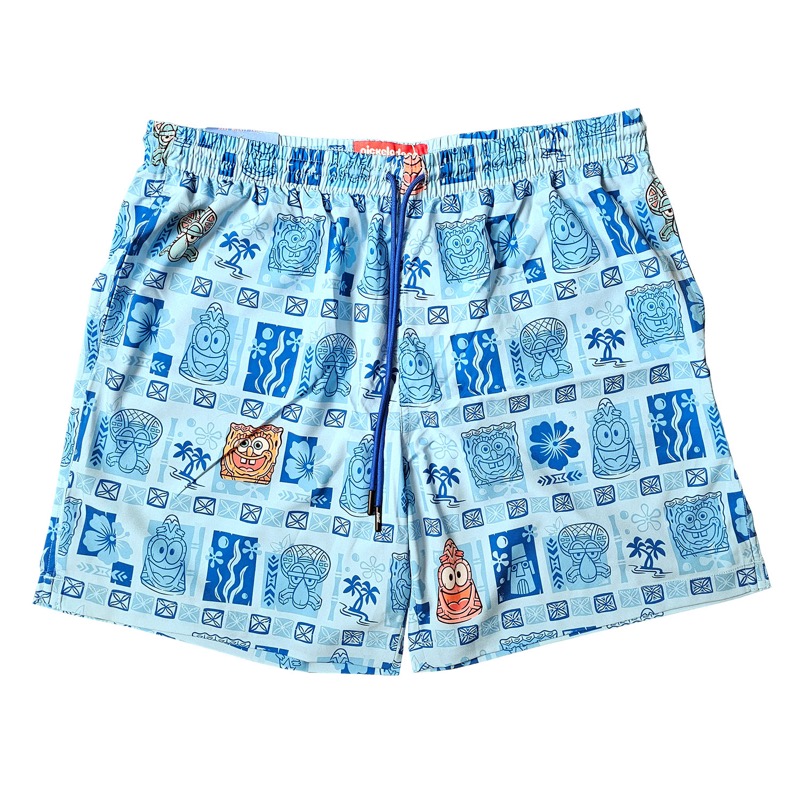 RSVLTS Squidwards Kelp Garden Hybrid Shorts — front view