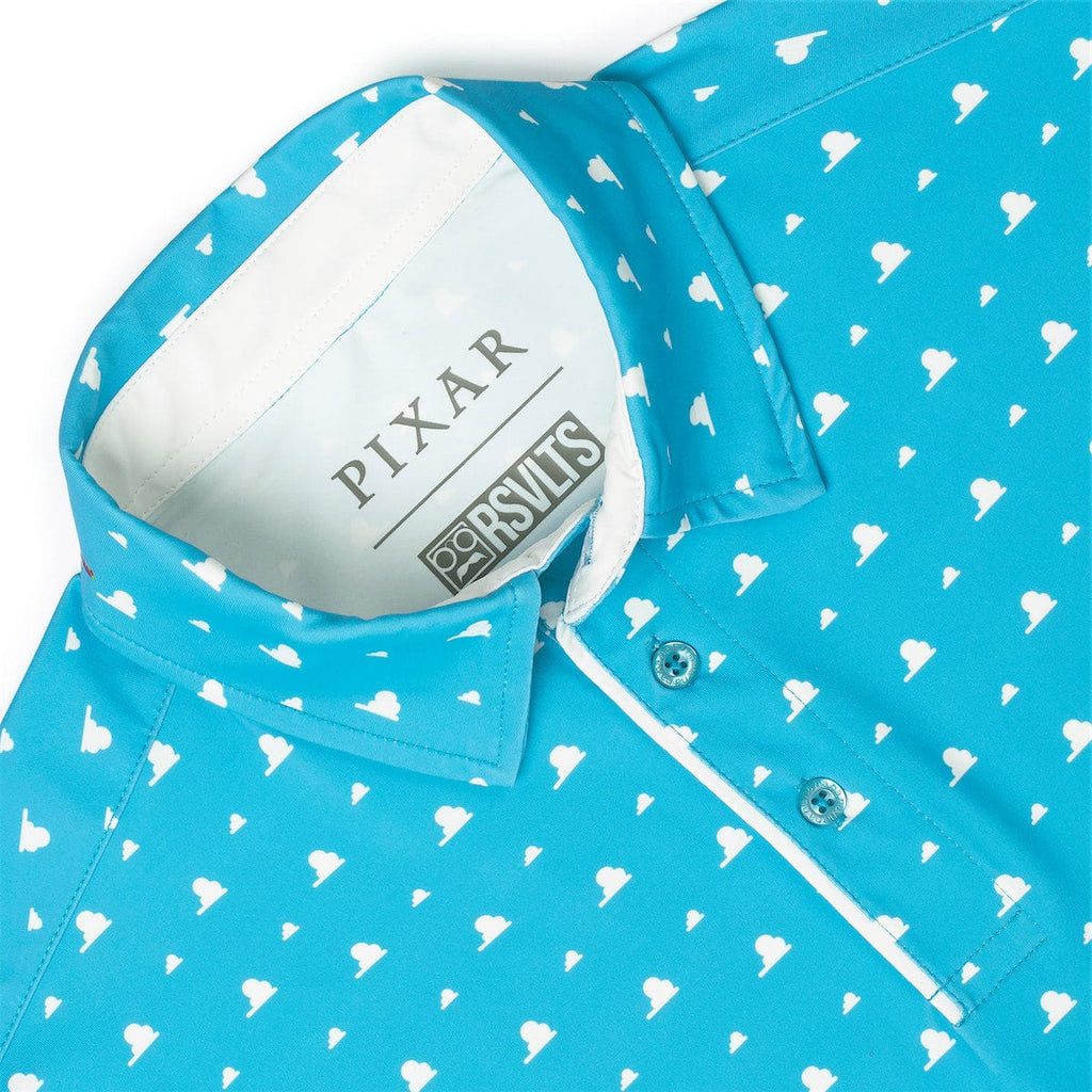 RSVLTS Falling with Style All-Day Polo in Blue — detail 5