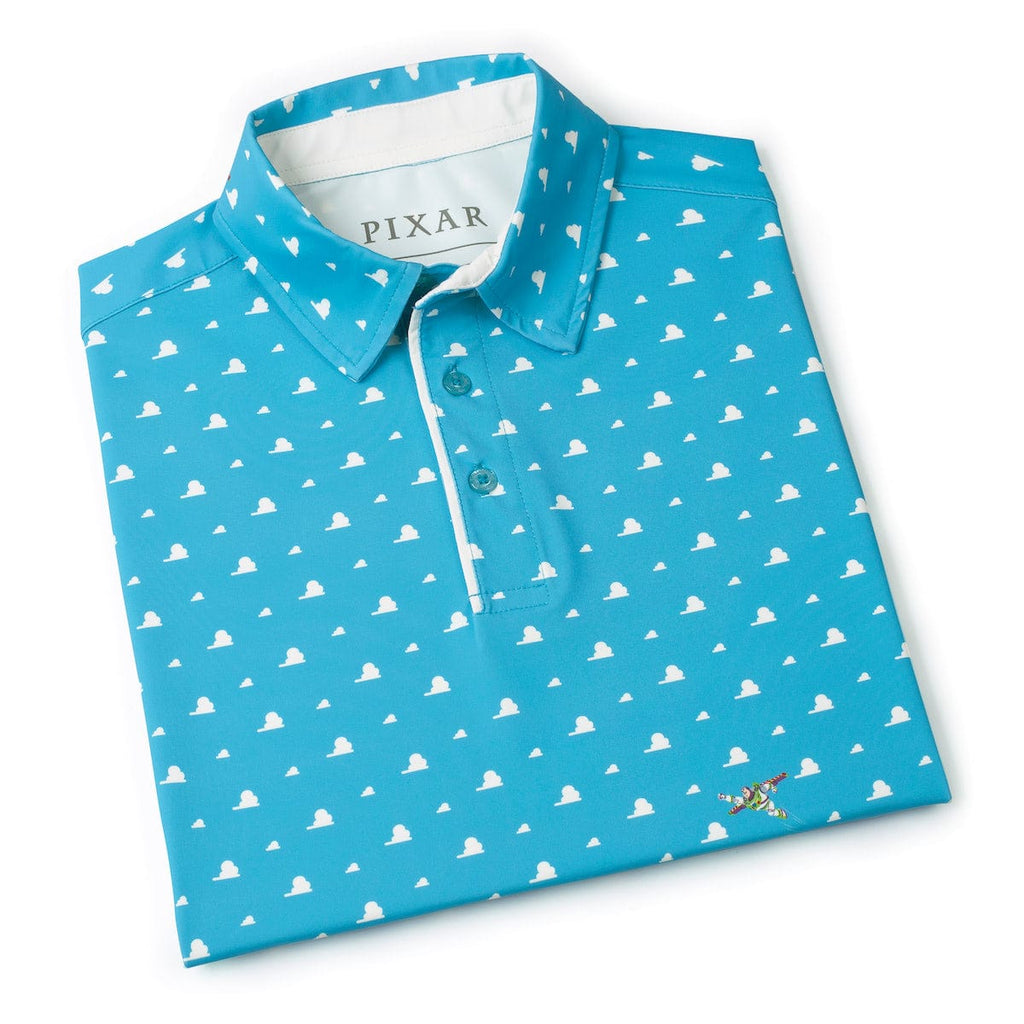 RSVLTS Falling with Style All-Day Polo in Blue — detail 7