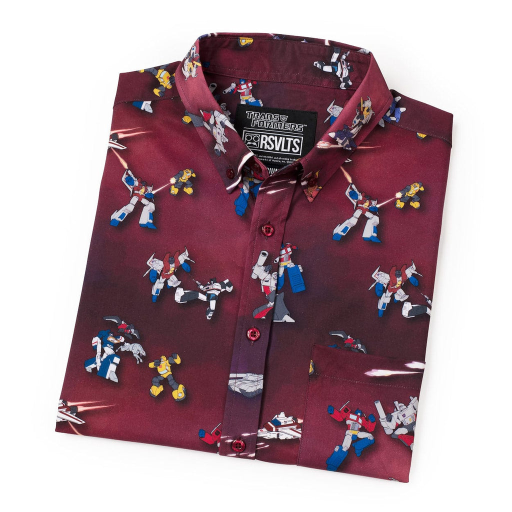 RSVLTS Heavy Metal War KUNUFLEX Short Sleeve Shirt — detail 12