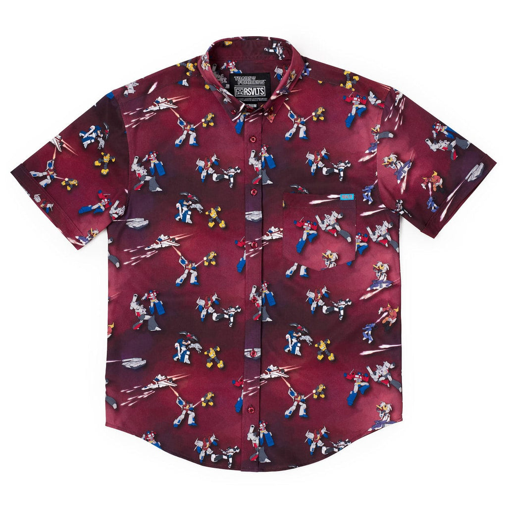 RSVLTS Heavy Metal War KUNUFLEX Short Sleeve Shirt — detail 8