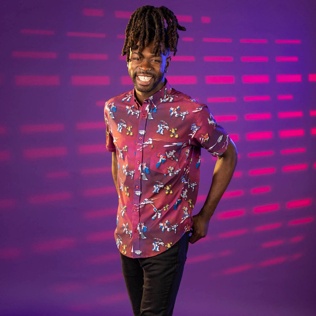 RSVLTS Heavy Metal War KUNUFLEX Short Sleeve Shirt — detail 9