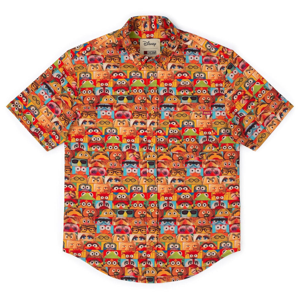 RSVLTS Muppet Vision KUNUFLEX Short Sleeve Shirt in Multicolor — detail 7
