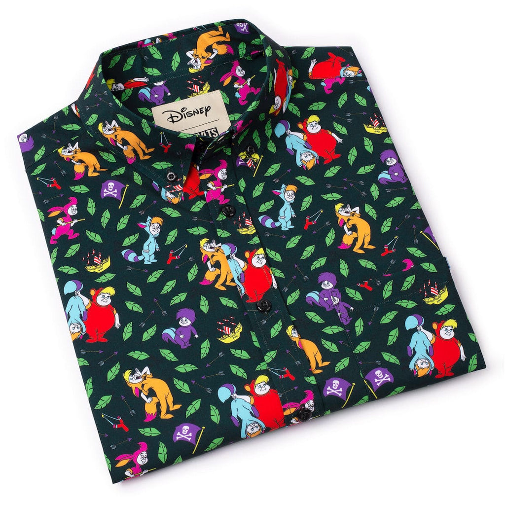RSVLTS Never Grow Up KUNUFLEX Short Sleeve Shirt — detail 12