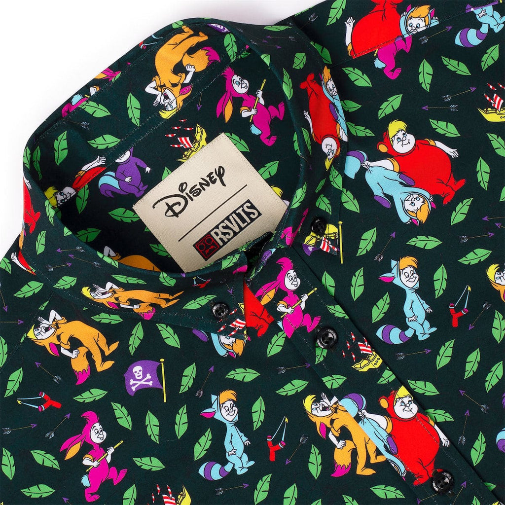 RSVLTS Never Grow Up KUNUFLEX Short Sleeve Shirt — detail 10