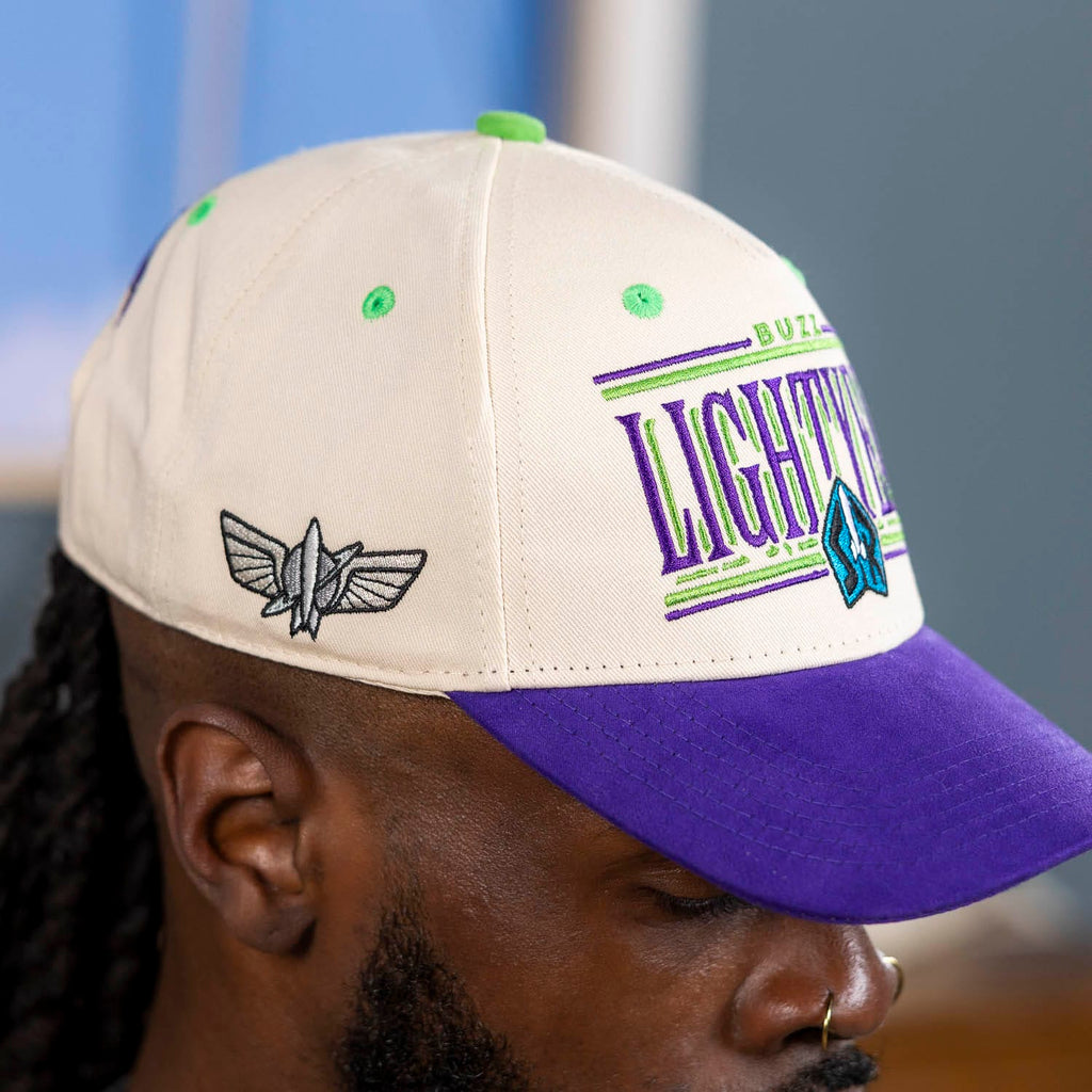 RSVLTS Space Ranger 5-Panel Hat in Purple — detail 9