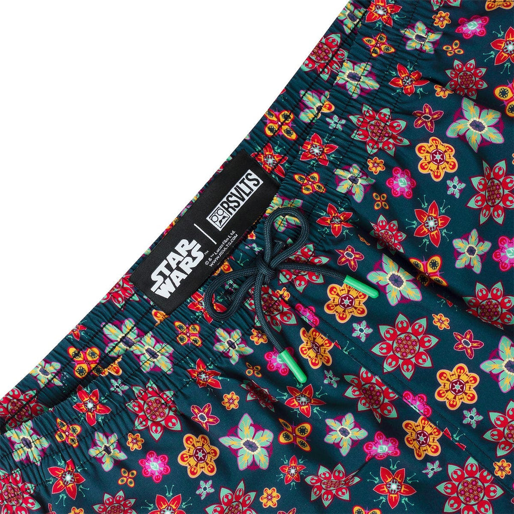 RSVLTS Galactic Garden Hybrid Shorts in Multicolor — detail 3