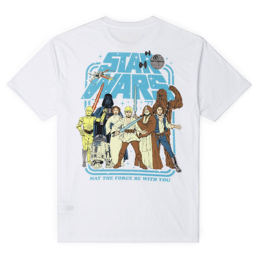 RSVLTS Retro ‘77 Crewneck Tee in White — detail 8